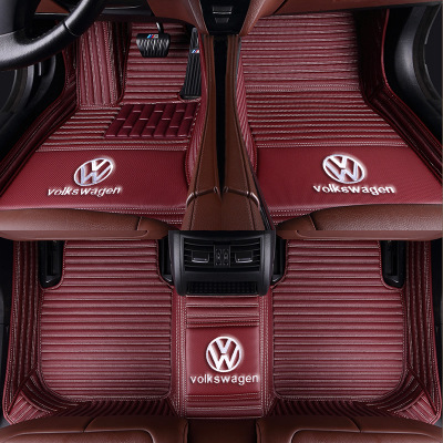 Car Floor Mats Front and Rear Liner Waterproof All weather car flooring mats 