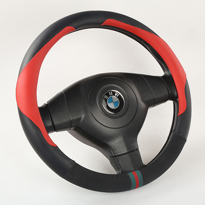 PU Leather Car Steering Wheel Cover, Standard Size,Hot  Sale Factory Price