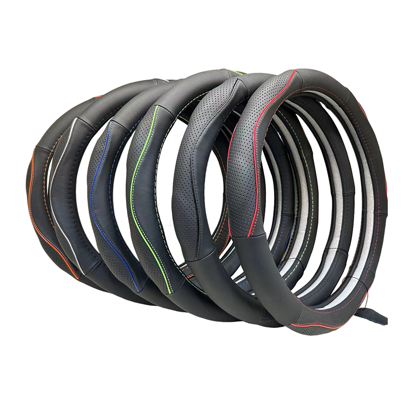 Universal Genuine Leather steering wheel cover  - 副本