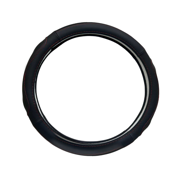 Universal Genuine Leather steering wheel cover  