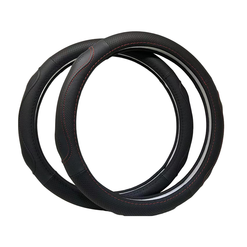 Universal Genuine Leather steering wheel cover 